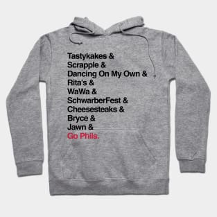 Go Phils. (Only Philly people understand) T-Shirt Hoodie